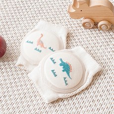 dot to dot 嬰兒刺繡圖案護膝, 2入, Dinosaur