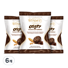WITOR'S Pralin Crunchy黑巧克力, 95g, 6個
