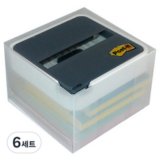 3M Post-it 利貼 彈出式Edge分裝器 ED-330, 混色, 6套