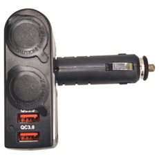 Kolin 歌林 雙QC3.0車用充電器 115 x 87 x 28mm 76g, KEX-DLCA24