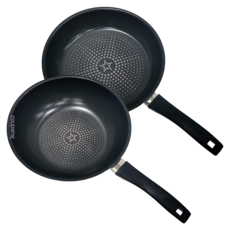 HAPPYCALL 鑽石不沾鍋兩件組 Brillo系列, 平底鍋28cm + 炒鍋28cm, 1組