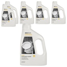 ecostore 宜可誠 洗碗機專用環保洗碗粉 經典檸檬2KG, 1kg, 6瓶
