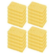 Hi Uncle 無刮痕紙漿海綿菜瓜布, 2套, 10個