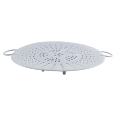 SiliPot 鉑金矽膠蒸籠墊 冷灰色, 1個, 25.2cm