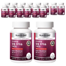 뉴트리디데이 프리미엄 칼륨 포타슘 1400, 120정, 16개