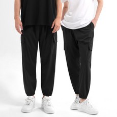 JHSTYLE 男女通用涼感彈力工裝束口褲 JHROK431