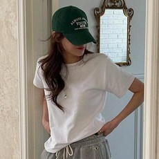 NANING9 女款Swabe圓領短袖T恤