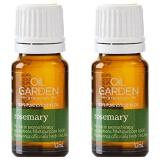 OiL GARDEN 澳悠園 迷迭香精油 12ml 澳洲製造 100%純精油, 25ml, 2瓶