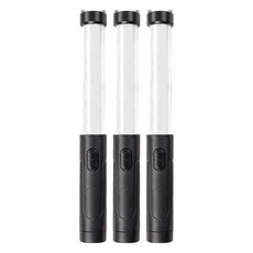 교통 통제 320 신호 경광봉, 3개, 백색