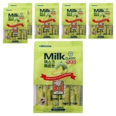 밀크클래식쌀과자 머스크메론맛, 240g, 6개