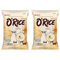 ORION 好麗友 O'RICE米餅, 129.6g, 2袋