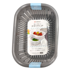 NAKAYA 瀝水備菜籃 2個, 混色, 1組