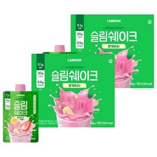 Labnosh 倍孅奶昔 草莓&香蕉口味, 14包, 45g