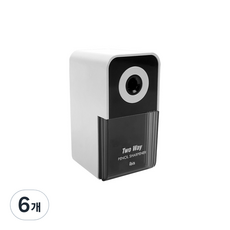 ibis 雙向削鉛筆機, 白色, 6個