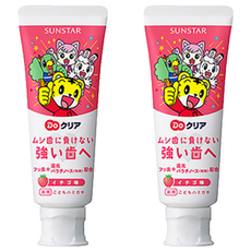SUNSTAR 三詩達 Do 巧虎兒童牙膏 草莓口味, 70g, 2條