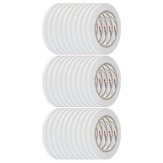 엠파이어 양면테이프 7mm x 30m, 화이트 반투명, 30개입