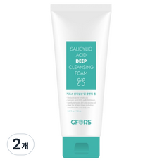 지포스 살리실산 지성 피부 딥 클렌징 폼, 2개, 150ml