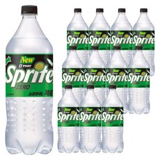 스프라이트 제로 사이다, 1.5L, 12개