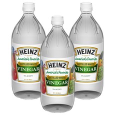 Heinz醋 Costco 發酵醋 蒸餾白醋, 946ml, 3個