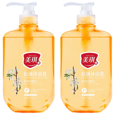 美琪抗菌沐浴乳 梨花與風鈴草 三重植萃防護配方 雙重保濕 680ml, 2瓶