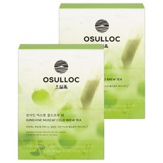 오설록 선샤인 머스캣 콜드브루 티, 2.5g, 20개입, 2개