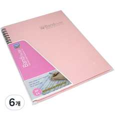 Alpha mall 文件夾 A4 30入, 粉色, 6個