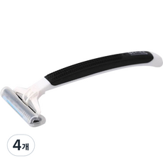 Blue Market 酒店一次性剃須刀升級款黑色, 1入, 4個