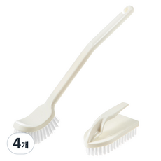 코멧 홈 욕실 변기솔 + 바닥솔 세트, 4개