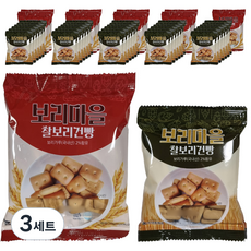 금풍제과 보리마을 찰보리건빵 70g x 10p + 찰보리건빵 30g x 40p 세트, 3세트