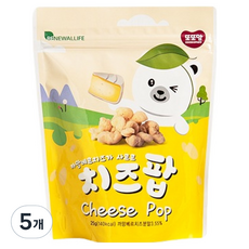 또또맘 유아용 콘스낵 치즈팝, 치즈맛, 25g, 5개