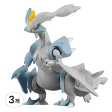 ACADEMY HOBBY MODEL KITS 寶可夢收藏集 ML 白色魁奇魚 寶可夢 Moncolle 公仔 100mm S24037, 3個