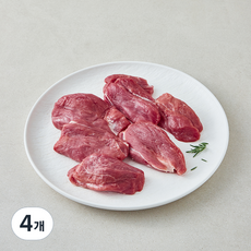 도드람한돈 안심머리 구이용 (냉장), 4개, 500g