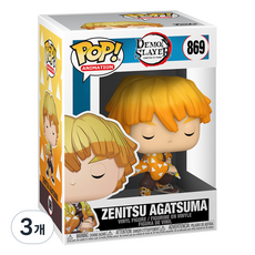 Funko 鬼滅之刃 我妻善逸 動畫公仔 49012, 3個