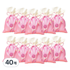 Pojangnet 傳統福袋 基本款 小, 09 淺豆沙色, 40個