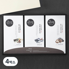 해통령 맛국물거리 다시팩 세트 + 쇼핑백, 432g, 4박스
