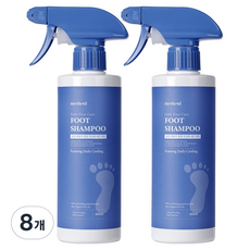 Merhent 每日涼感泡沫足部清潔露 紅葡萄柚香, 8個, 1入, 400ml