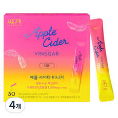 SSANGGYE 蘋果西打醋 蘋果 30入, 150g, 4個