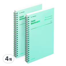 motemote 任務管理100天專案計畫本, 草木綠, 4個