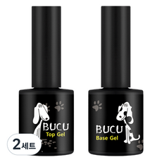 YUKI 普庫 底膠 10g + 上層膠 10g 套組, 透明, 2個