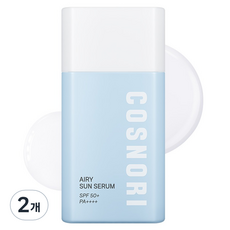 코스노리 에어리 선세럼 SPF50+ PA++++, 2개, 50ml