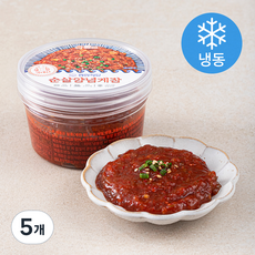연안식당 순살 양념게장 (냉동), 150g, 5개