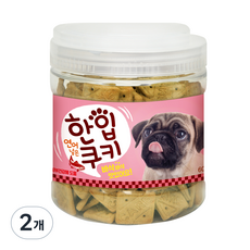 데이스포 강아지 연어 넣은 한입쿠키 600g, 2개, 피부 건강