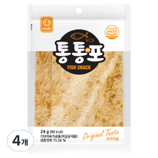 한진식품 통통어포 오리지널, 24g, 4개