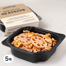 어메이징푸드 저당 호두연근조림, 250g, 5팩