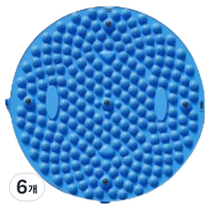 Potenkit 防滑足部指壓墊 37 x 37 cm 180g, 6個, 藍色