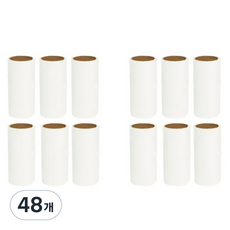 Woni家斜撕除塵滾筒補充包, 48個