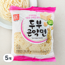 한성기업 두부 곤약면, 1kg, 5개