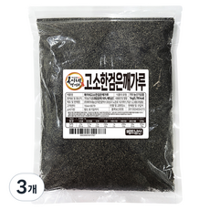 복이네먹거리 볶음 검은깨가루, 1kg, 3개