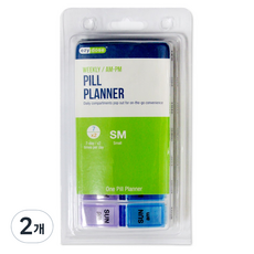 ezydose 7日 AM PM 分離式藥盒 隨機出貨, 2個