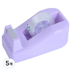 데일리네스트 마스킹테이프 커터기, 퍼플, 5개